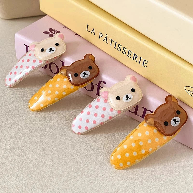 Kawaii Rilakkuma Hair Clips for Girls Birthday Gift - Smarsty