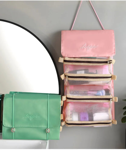 Transparent Cosmetic Bag Travel Organizer For On The Go - Smarsty