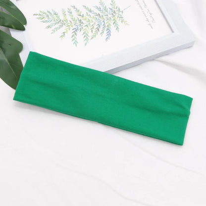 Cotton Stretch Headband For Women Men Comfortable Workout - Smarsty