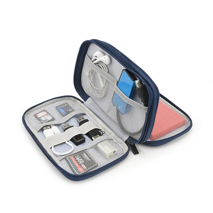 Travel USB Cable Organizer Digital Storage Bag Compact Case - Smarsty