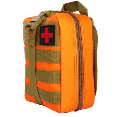 First Aid Bag Camping Tactical Medical Pouch EMT Emergency Survival Kit Hunting Outdoor Box Large Size 800D Nylon Bag Package by Smarsty