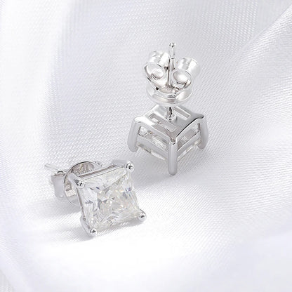 Moissanite Stud Earrings 0.4-5CT VVS Sterling Silver - Smarsty