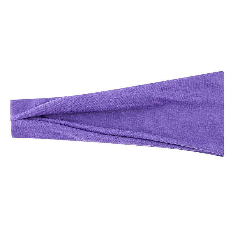 Women Cotton Turban Headband Elastic No Slip Comfort - Smarsty