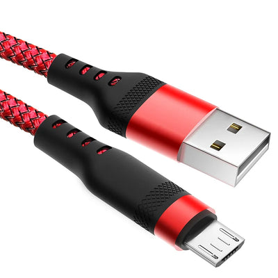 USB TYPE C Fast Charge Cable Android Micro USB line USB to LIGHTNING Extend Charging Cable for iPhone 14 Xiaomi OnePlus Samsung - Smarsty