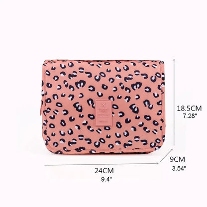 Waterproof Cosmetic Bag Travel Pouch With Hook Organizer - Smarsty