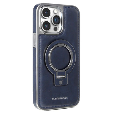 Luxury PU Leather Magnetic Stand Phone Case For iPhone 17 16 15 14 13 12 Pro Max for Magsafe Wireless Charging Shockproof Cover