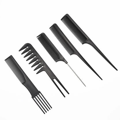 Durable Plastic Hair Comb with Round Teeth for Gentle Styling - Smarsty