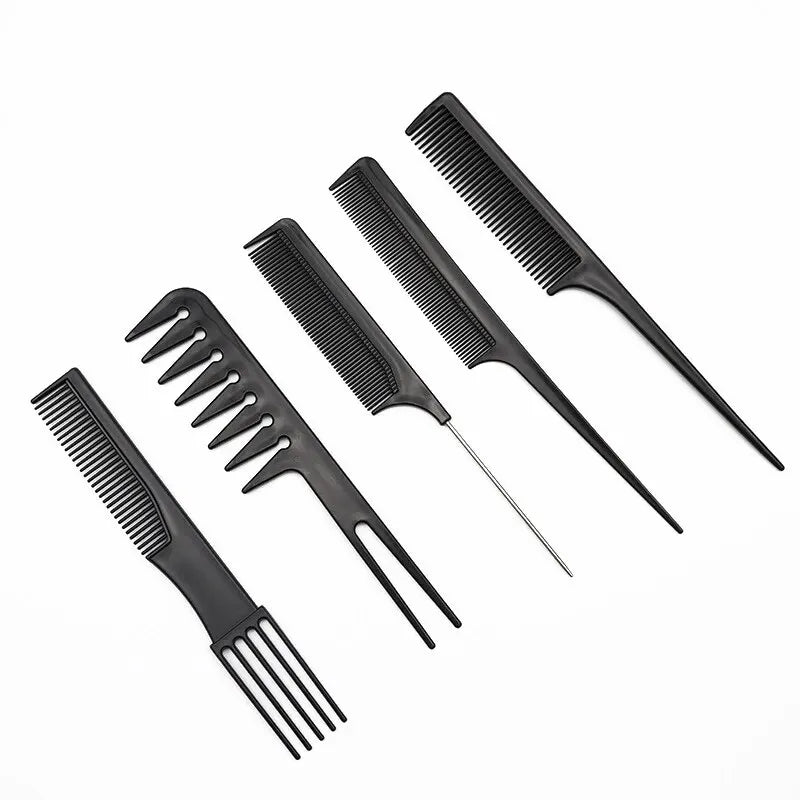 Durable Plastic Hair Comb with Round Teeth for Gentle Styling - Smarsty