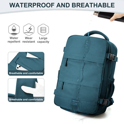 Women Men Hand Luggage Ryanair 40x20x25 Backpack Business Laptop Bag College Travel Backpack Waterproof Carry on Cabin Backpack - Smarsty