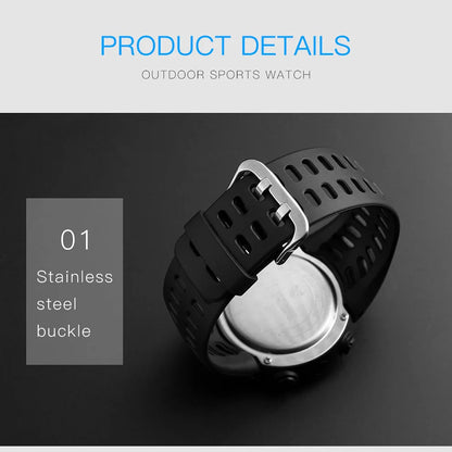 SKMEI 1251 Waterproof Digital Sports Watch for Men - Smarsty