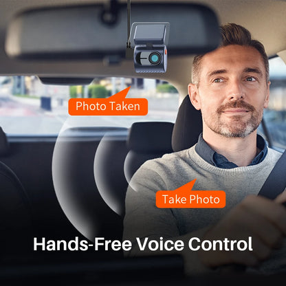 2K Tiny Car DashCam With WiFi App And Voice Control - Smarsty