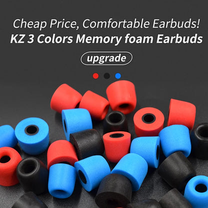 KZ Memory Foam Ear Tips for Ultimate Comfort and Noise Isolation - Smarsty