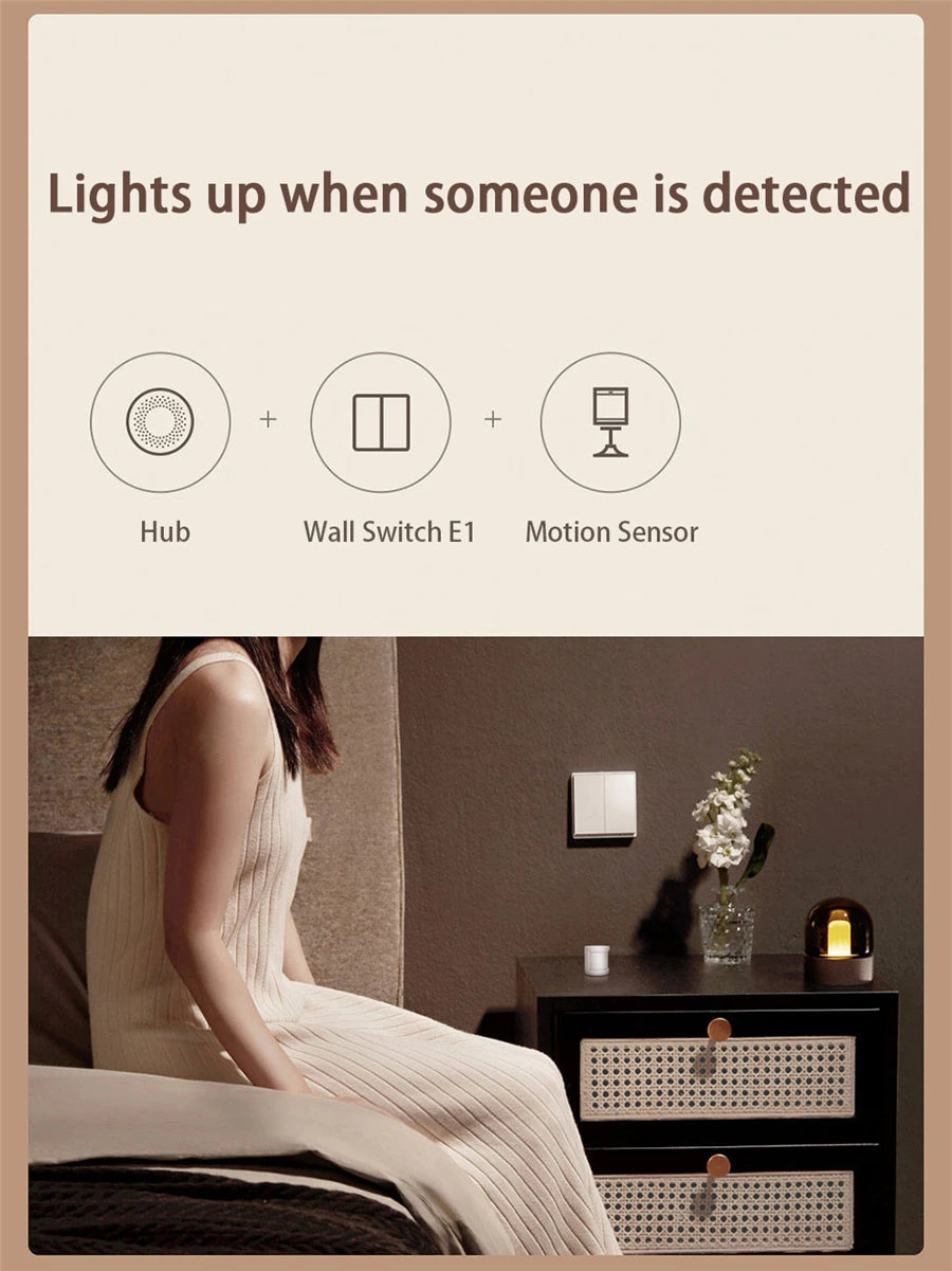 Aqara Smart Wall Switch E1 Wireless Control for Home - Smarsty