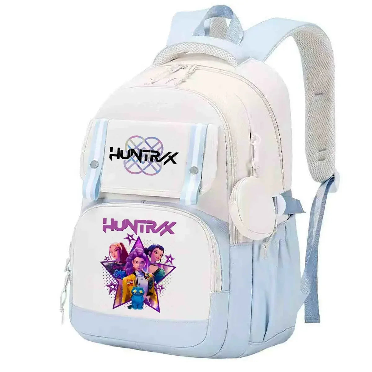 Demon Hunters Anime Backpack Large Capacity School Bag - Smarsty
