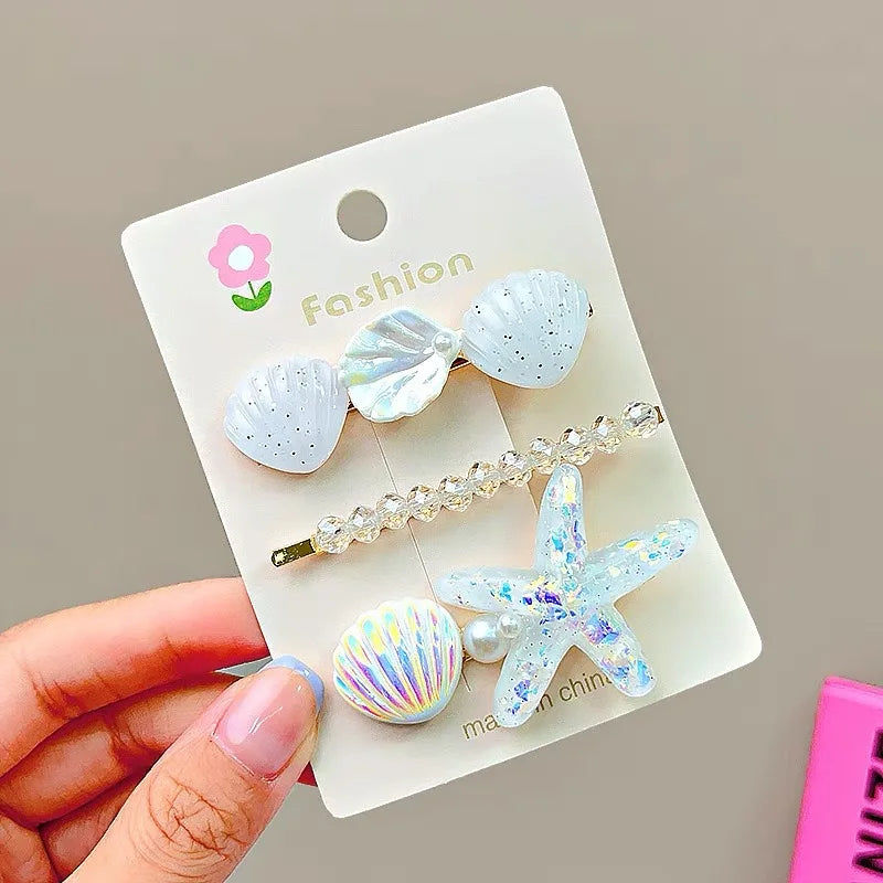 Elegant Starfish Hair Clips for Summer Beach Style - Smarsty