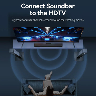Vention Digital Optical Audio Cable for Superior Sound Quality - Smarsty