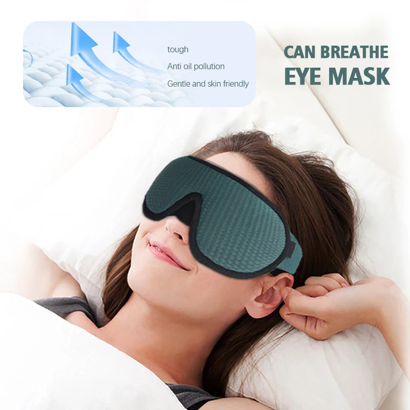 3D Breathable Eye Mask for Comfortable Sleep - Smarsty