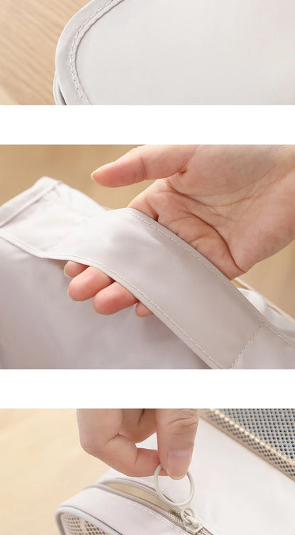 Waterproof Travel Makeup Bag Organizer For Women With Hook - Smarsty
