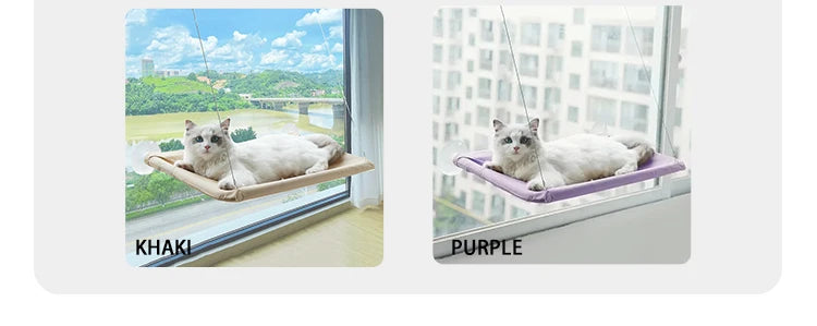 Ultra Soft Cat Window Hammock Bed for Cozy Naptime - Smarsty
