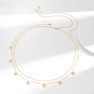 Charming Butterfly Stainless Steel Women's Belly Chain - Smarsty