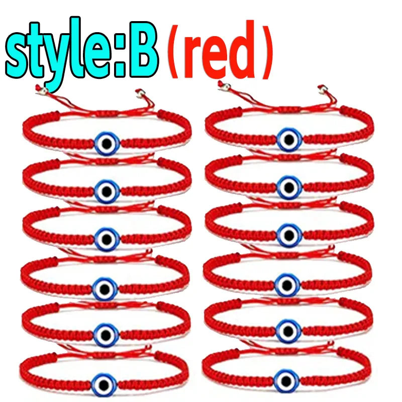 Lucky Red Rope Evil Eye Bracelet for Protection - Smarsty