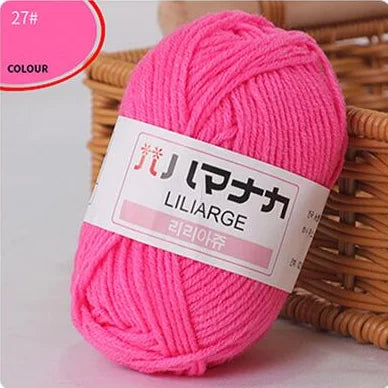 Soft Cotton Knitting Yarn for DIY Baby Sweaters - Smarsty