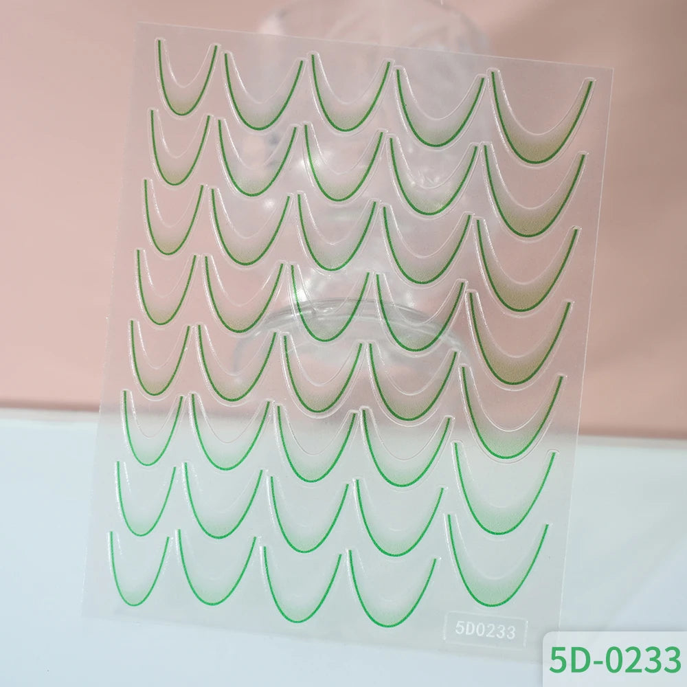 Self-Adhesive French Lines Nail Stickers for Easy Manicure - Smarsty