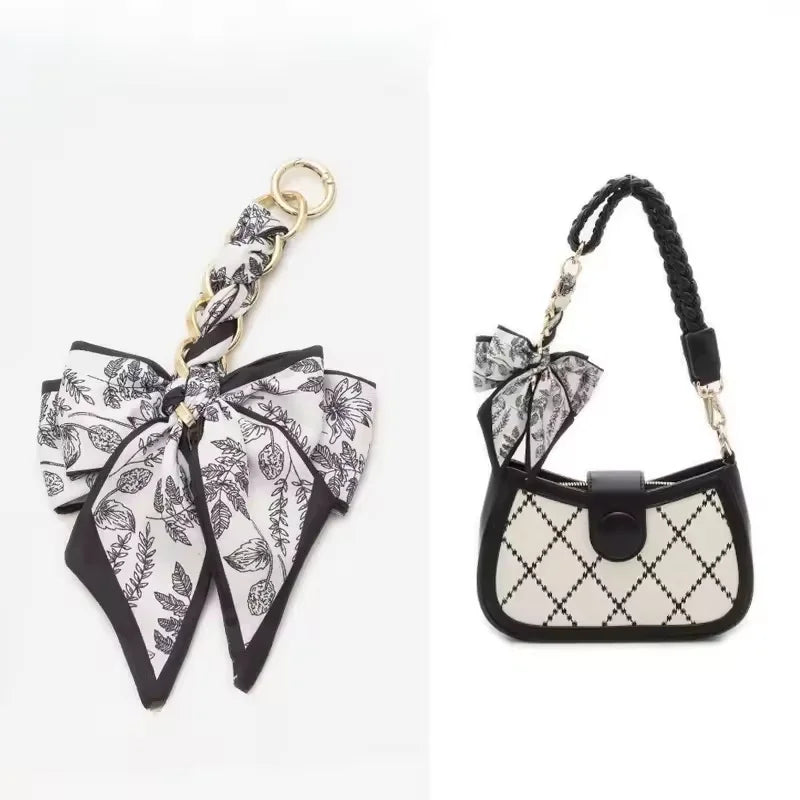 Bag Extension Chain Bow Bag Strap Chain Bag Hanging Chain Strap DIY Bag Chain Adjustment Extended Shoulder Armpit
