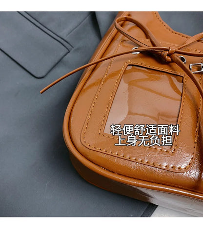 Y2K Harajuku Transparent Ita Bag Crossbody Purse For Women - Smarsty