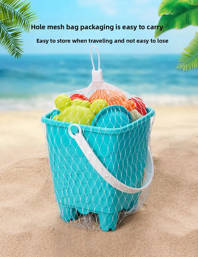 Summer Beach Set Toys For Kids Digging Sand Plastic Bucket Watering Bottle Shovels Children Beach Water Game Toys Tools by Smarsty