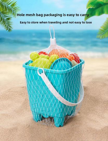 Summer Beach Set Toys For Kids Digging Sand Plastic Bucket Watering Bottle Shovels Children Beach Water Game Toys Tools