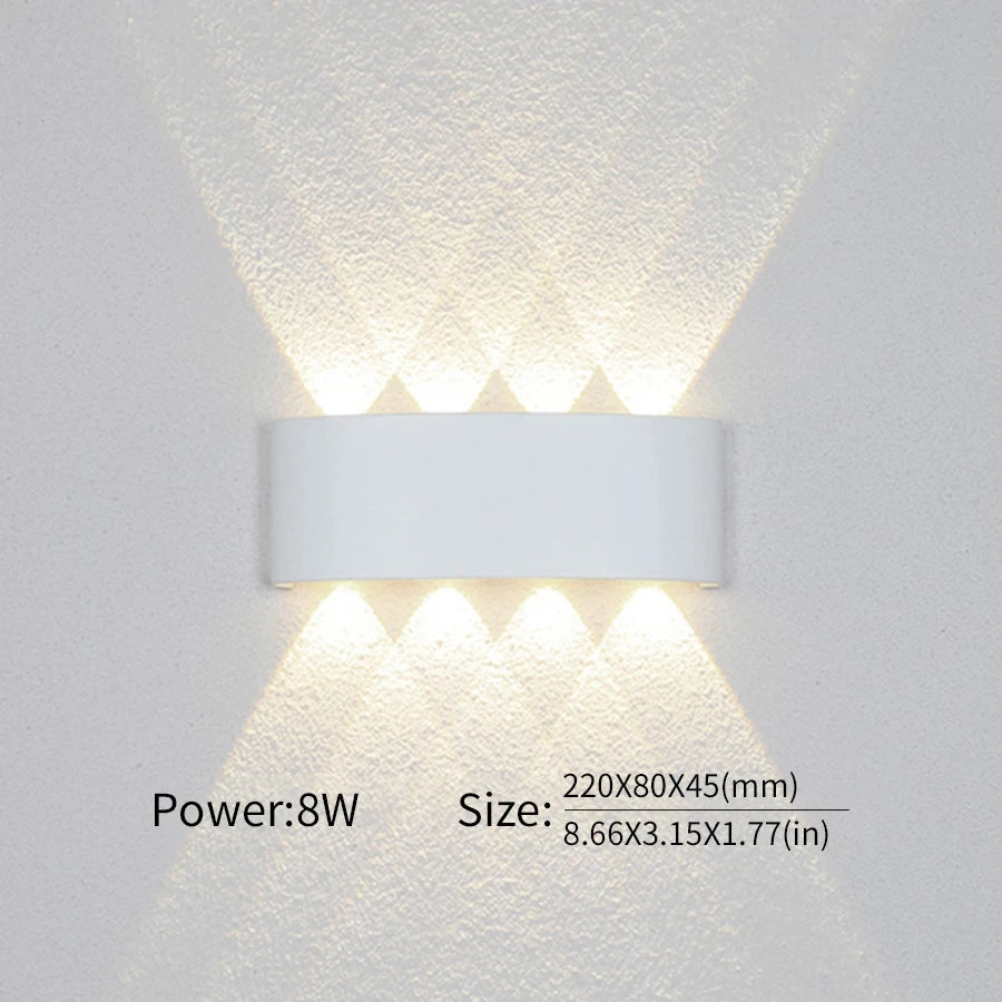 Waterproof LED Wall Lamp for Outdoor and Indoor Use - Smarsty