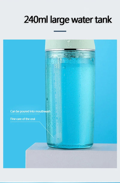 Oral Irrigator Dental Water Jet Flosser Appliance Pick Floss Dentistry Mouth Washing Machine Teeth Whitening Cleaning Tools - Smarsty