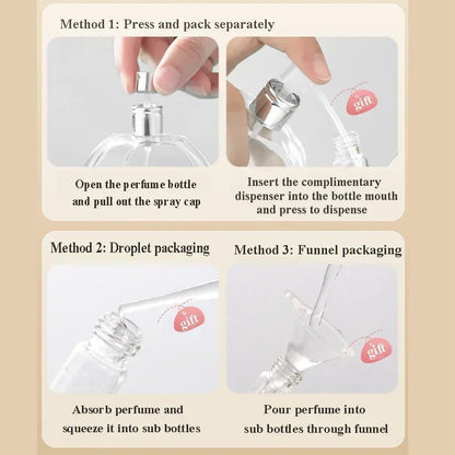 Portable Leather Perfume Atomizer Refillable Mini Spray Bottle - Smarsty