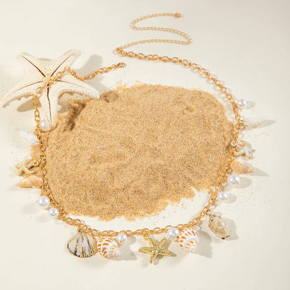 Bohemian Sea Star Shell Waist Chain for Beach Style - Smarsty
