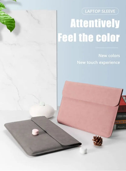 Universal Laptop Sleeve With Soft PU Protection 11 16 Inch