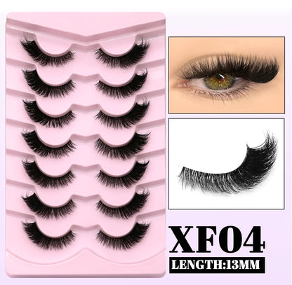 GROINNEYA Winged Cat Eye Faux Mink Lashes - Smarsty