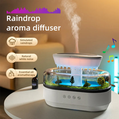 Rain Cloud Aroma Diffuser With 7 Color Night Light - Smarsty