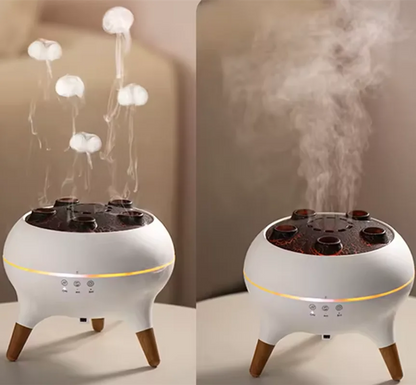 Dynamic Jellyfish Humidifier With Colorful Night Lights - Smarsty