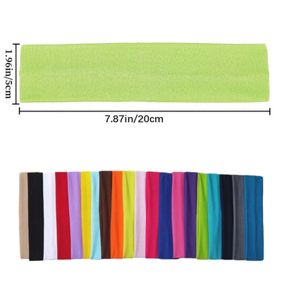 Elastic Hair Bands For Women Non Slip Sports Headbands - Smarsty