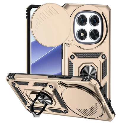 Shockproof Phone Case With Magnetic Ring Stand Camera Cover - Smarsty