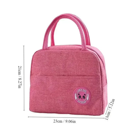Insulated Lunch Bag Large Capacity Thermal Insulation - Smarsty