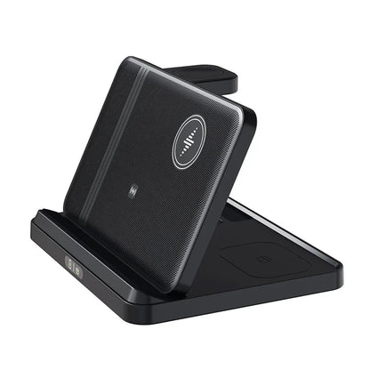 3 In 1 Wireless Charger Stand With Fast Charging Dock - Smarsty