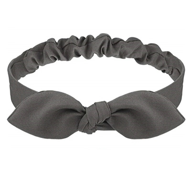 Boho Soft Elastic Headband For Women Vintage Cross Knot - Smarsty