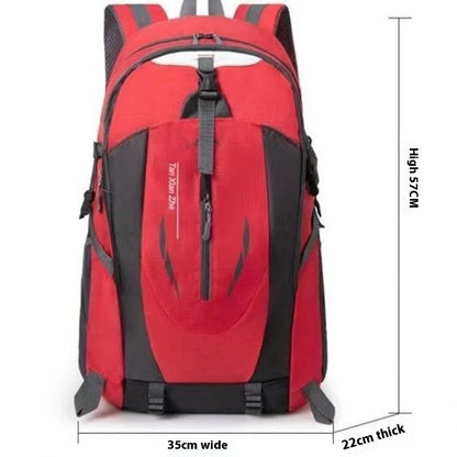 Waterproof Backpack Hiking Backpack Lightweight Travel Mountaineering Backpack High-Capacity Bags Climbing Rucksack Backpack - Smarsty