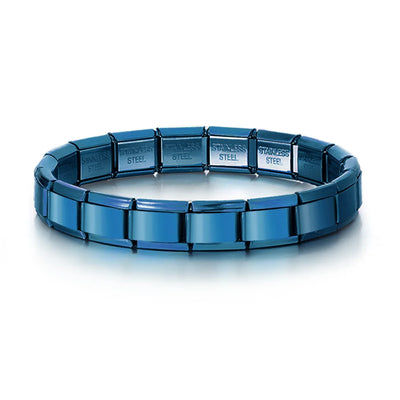 Italian Charm Bracelets DIY Stainless Steel Bangle Gift - Smarsty
