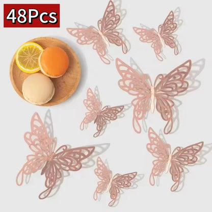 3D Butterfly Wall Stickers for Home Decor - Smarsty