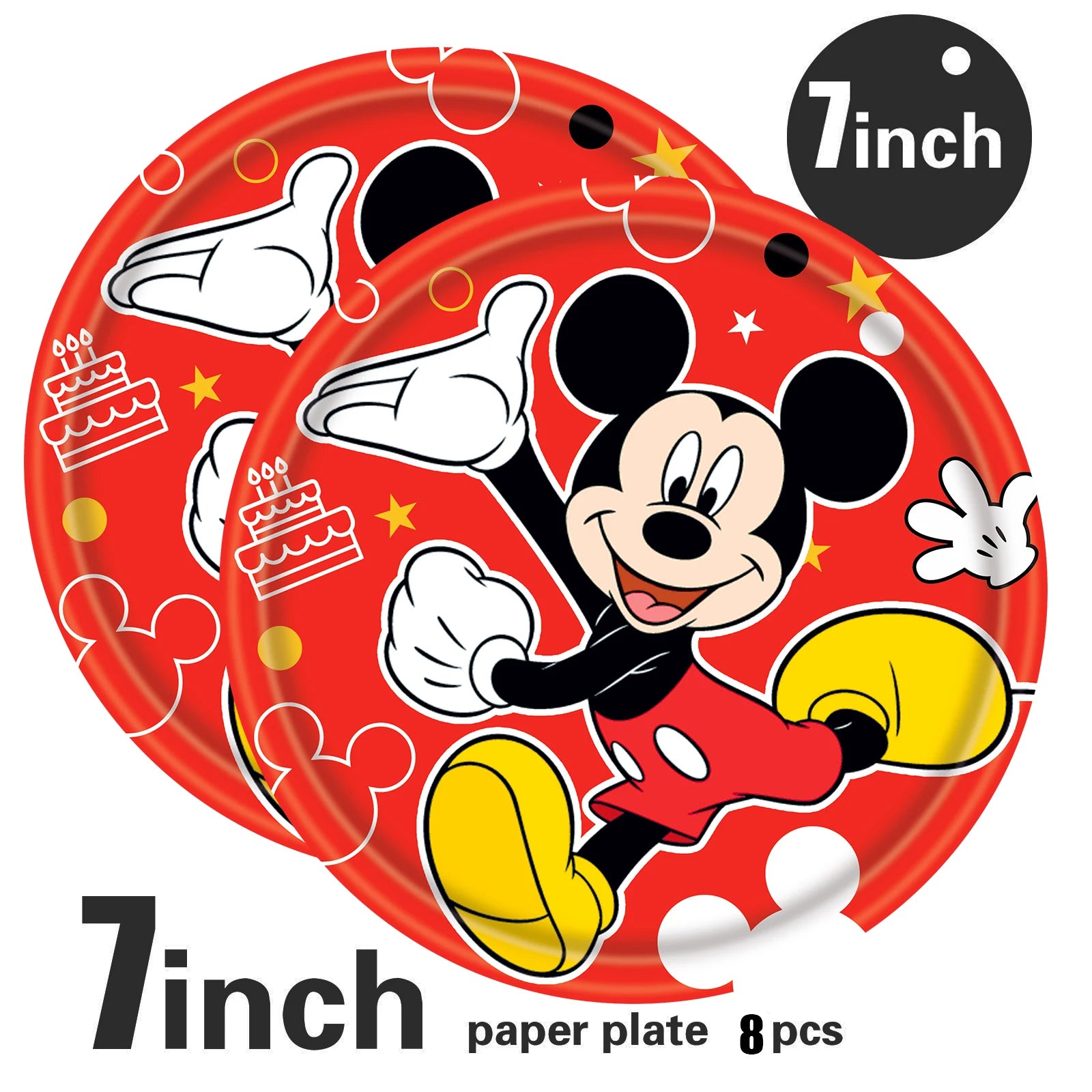 Disney Mickey Mouse Party Supplies Set for Kids Birthdays - Smarsty