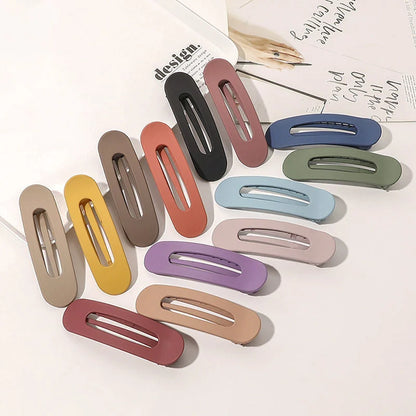 Korean Frosted Large Hair Clips for Stylish Hold - Smarsty