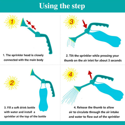 Handheld Water Spray Bottle for Efficient Plant Irrigation - Smarsty